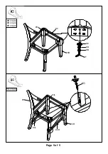 Preview for 5 page of Furniture of America Wichita CM3061SC-2PK Assembly Instructions