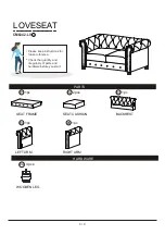 Preview for 5 page of Furniture of America Winifred CM6342-LV Assembly Instructions Manual