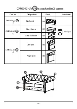 Preview for 6 page of Furniture of America Winifred CM6342-LV Assembly Instructions Manual