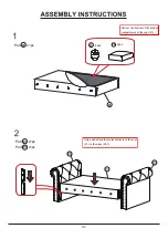 Preview for 7 page of Furniture of America Winifred CM6342-LV Assembly Instructions Manual