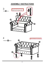 Preview for 8 page of Furniture of America Winifred CM6342-LV Assembly Instructions Manual