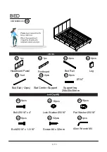 Preview for 5 page of Furniture of America Winn Park CM7008CK Assembly Instructions Manual