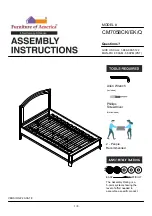 Furniture of America Winsor CM7058CK Assembly Instructions Manual preview