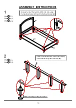 Предварительный просмотр 7 страницы Furniture of America Winsor CM7058CK Assembly Instructions Manual