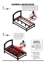 Предварительный просмотр 8 страницы Furniture of America Winsor CM7058CK Assembly Instructions Manual