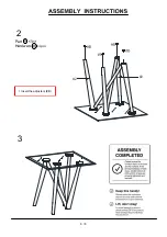 Preview for 8 page of Furniture of America Wohlen CM4510E Assembly Instructions Manual