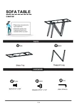 Preview for 5 page of Furniture of America Wohlen CM4510S Assembly Instructions Manual