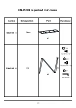 Preview for 6 page of Furniture of America Wohlen CM4510S Assembly Instructions Manual