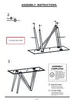 Preview for 8 page of Furniture of America Wohlen CM4510S Assembly Instructions Manual