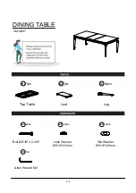 Preview for 5 page of Furniture of America Xandra CM3239T Assembly Instructions Manual