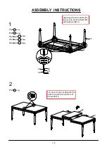 Preview for 7 page of Furniture of America Xandra CM3239T Assembly Instructions Manual