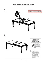 Preview for 8 page of Furniture of America Xandra CM3239T Assembly Instructions Manual