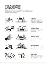 Preview for 2 page of Furniture of America YNJ-119701C35 Owner'S Manual