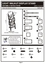 Preview for 6 page of Furniture of America YNJ-140-8 Assembly Instructions Manual