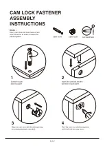 Preview for 5 page of Furniture of America YNJ-1403-5 Assembly Instructions Manual