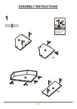 Preview for 8 page of Furniture of America YNJ-1403-5 Assembly Instructions Manual