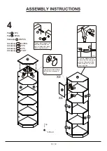 Preview for 10 page of Furniture of America YNJ-1403-5 Assembly Instructions Manual