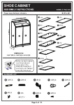 Preview for 6 page of Furniture of America YNJ-1409 Assembly Instructions Manual