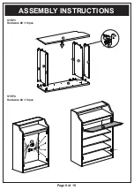 Preview for 8 page of Furniture of America YNJ-1409 Assembly Instructions Manual