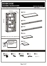 Preview for 6 page of Furniture of America YNJ-1411-4 Assembly Instructions Manual