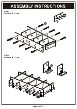 Preview for 8 page of Furniture of America YNJ-1412-5 Assembly Instructions Manual