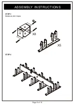 Preview for 8 page of Furniture of America YNJ-1413-3 Assembly Instructions Manual