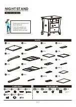 Preview for 6 page of Furniture of America YNJ-1414-6 Assembly Instructions Manual