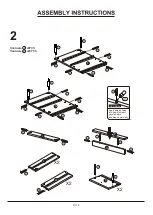 Preview for 9 page of Furniture of America YNJ-1414-6 Assembly Instructions Manual