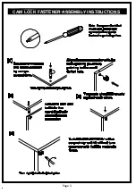 Preview for 3 page of Furniture of America YNJ-1414 Assembly Instructions Manual