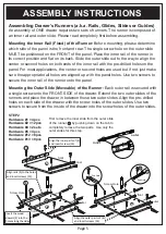 Preview for 5 page of Furniture of America YNJ-1414 Assembly Instructions Manual