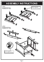 Preview for 6 page of Furniture of America YNJ-1414 Assembly Instructions Manual