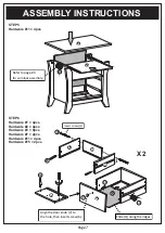 Preview for 7 page of Furniture of America YNJ-1414 Assembly Instructions Manual