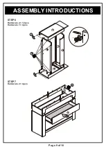 Preview for 10 page of Furniture of America YNJ-1415-1 Assembly Instructions Manual