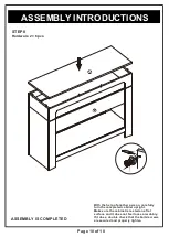 Preview for 11 page of Furniture of America YNJ-1415-1 Assembly Instructions Manual