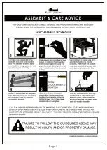 Preview for 3 page of Furniture of America YNJ-1415 Assembly Instructions Manual