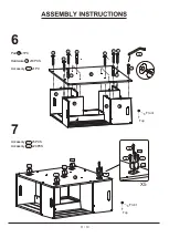 Preview for 11 page of Furniture of America YNJ-142 Assembly Instructions Manual