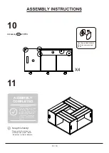 Preview for 13 page of Furniture of America YNJ-142 Assembly Instructions Manual