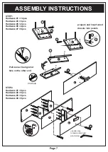 Preview for 7 page of Furniture of America YNJ-1423-6 Assembly Instructions Manual