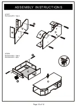 Предварительный просмотр 10 страницы Furniture of America YNJ-1430-5 Assembly Instructions Manual