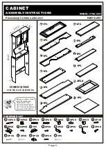 Preview for 6 page of Furniture of America YNJ-1431 Assembly Instructions Manual