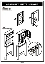 Preview for 9 page of Furniture of America YNJ-1431 Assembly Instructions Manual