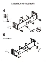 Preview for 10 page of Furniture of America YNJ-1433-5 Assembly Instructions Manual