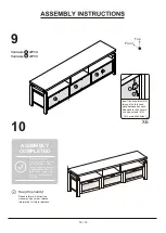 Preview for 14 page of Furniture of America YNJ-1433-5 Assembly Instructions Manual