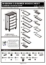 Preview for 6 page of Furniture of America YNJ-1447 Assembly Lnstructions