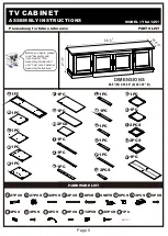 Preview for 6 page of Furniture of America YNJ-1451 Assembly Instructions Manual