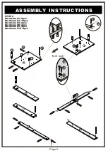 Preview for 8 page of Furniture of America YNJ-1451 Assembly Instructions Manual