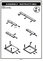 Preview for 9 page of Furniture of America YNJ-1451 Assembly Instructions Manual