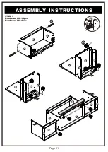 Preview for 11 page of Furniture of America YNJ-1451 Assembly Instructions Manual