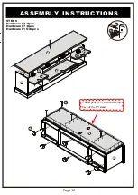 Preview for 12 page of Furniture of America YNJ-1451 Assembly Instructions Manual