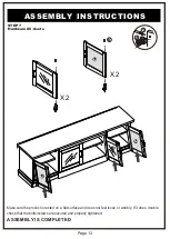 Preview for 13 page of Furniture of America YNJ-1451 Assembly Instructions Manual